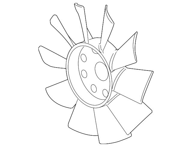 25750925 FAN BLADE