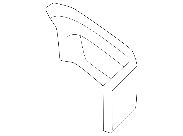 4D0-864-631-01C Деталь WINDSHIELD PILLAR TRIM, LEFT