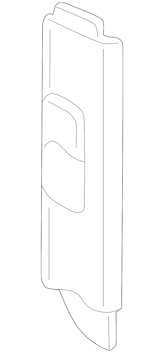 4D0-867-239-AR-32P Деталь CENTER PLR TRIM, LEFT