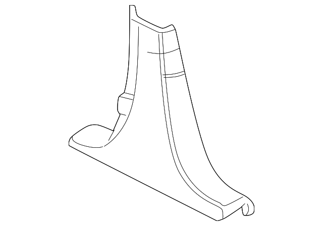4D0-867-244-H-6PS Деталь CENTER PLR TRIM, RIGHT