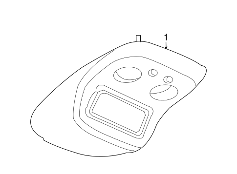 Escalade EXT OVERHEAD CONSOLE