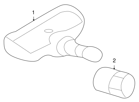 Outlander TIRE PRESSURE MONITOR COMPONENTS