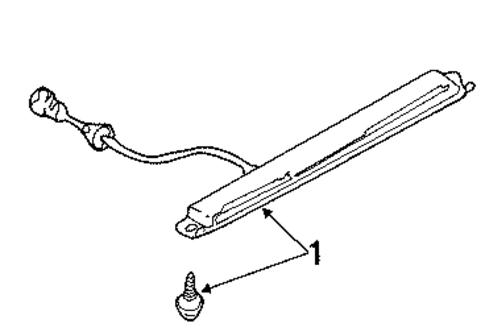 Diamante HIGH MOUNTED STOP LAMP