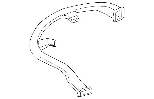 51-45-9-288-294 Деталь AIR DUCT, RIGHT