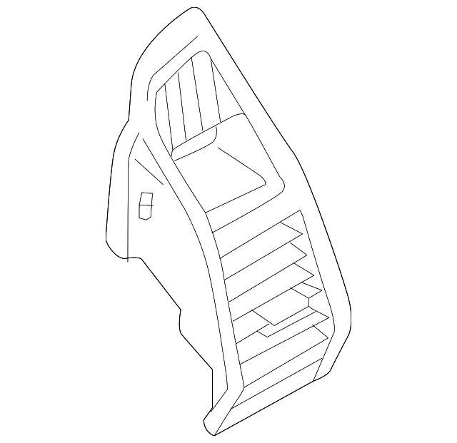 64-22-9-283-001 Деталь AIR VENT GRILLE, LEFT