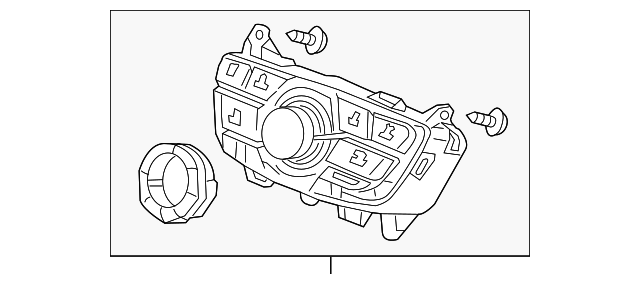 39050-TZ3-A02 Деталь SWITCH ASSY., MULTI JOG (AUDIO)