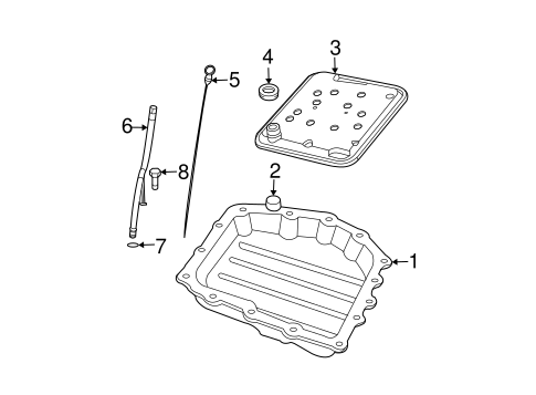 Sebring TRANSAXLE PARTS