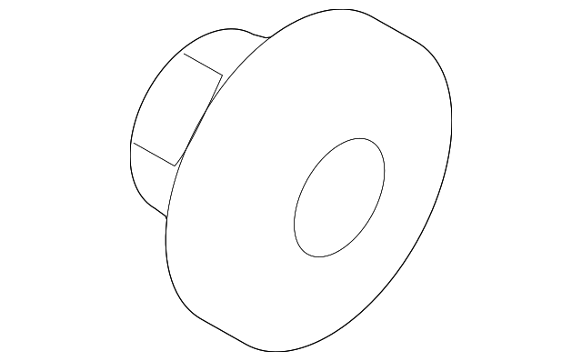 3566786Z00 Деталь HIGH MOUNT LAMP NUT