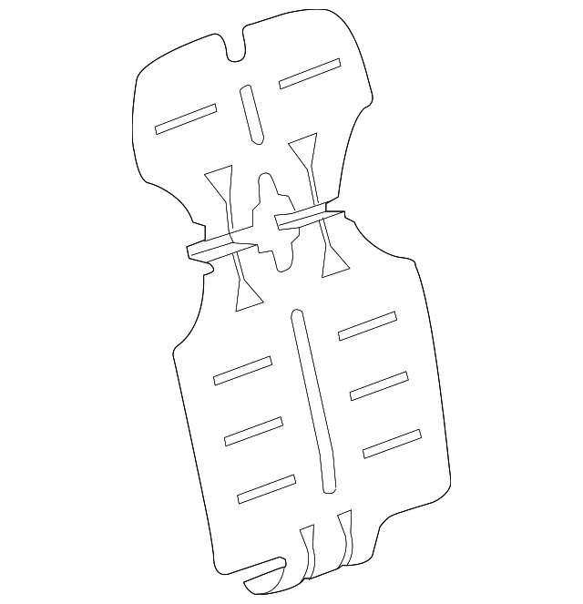 23249117 Деталь SEAT BACK HEATER