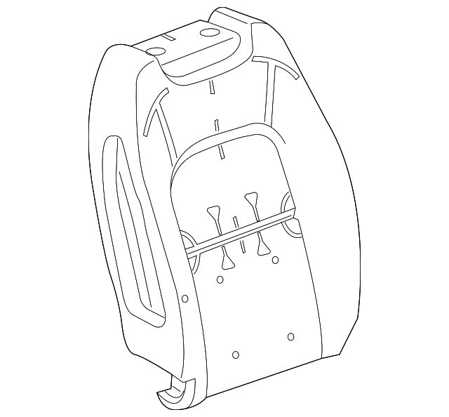 23120426 Деталь SEAT BACK PAD