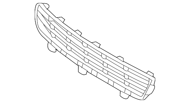 53112-33040 Деталь LOWER GRILLE