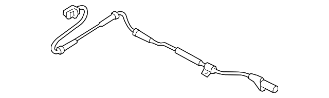 0K553-43712B Деталь ABS SENSOR, RIGHT