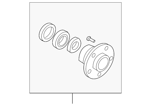0K553-26060B Деталь HUB ASSY, LEFT