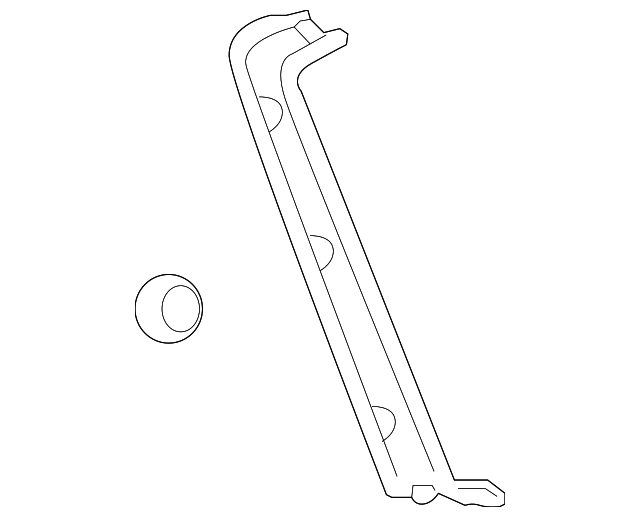 64791-0E040-B0 Деталь SIDE TRIM PANEL, RIGHT