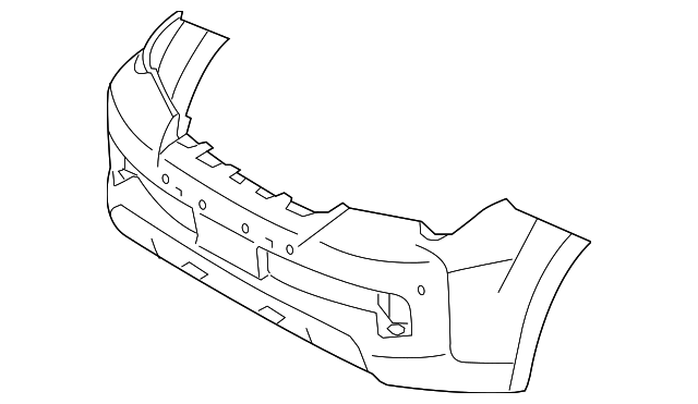 52119-6A955 BUMPER COVER