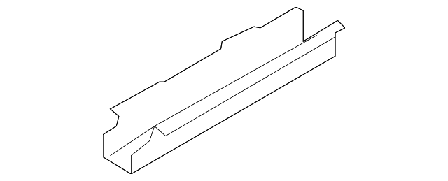 6211257L00 Деталь RAIL EXTN, RIGHT
