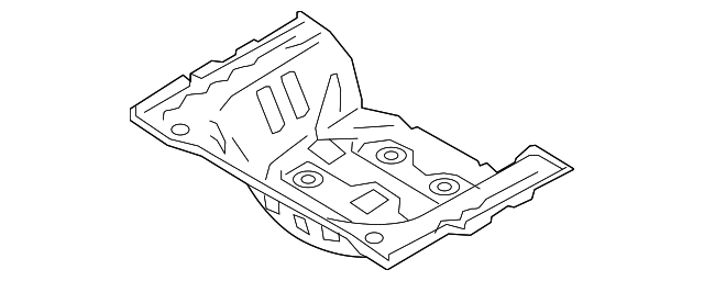 6151357L00 Деталь REAR FLOOR PAN