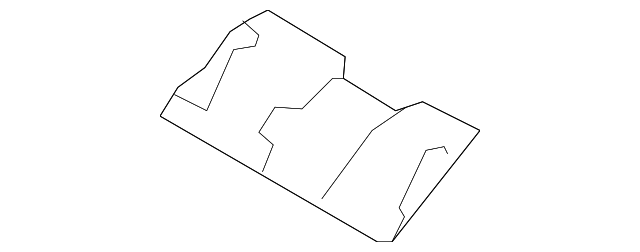 6157157L00 Деталь SEAT BELT REINF, LEFT