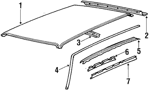 Golf ROOF & COMPONENTS