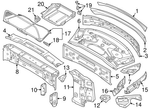 Beetle STOWAGE COMPARTMENT