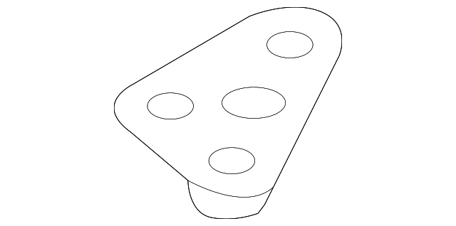 5C3-813-413 Деталь FILLER PLATE, LEFT