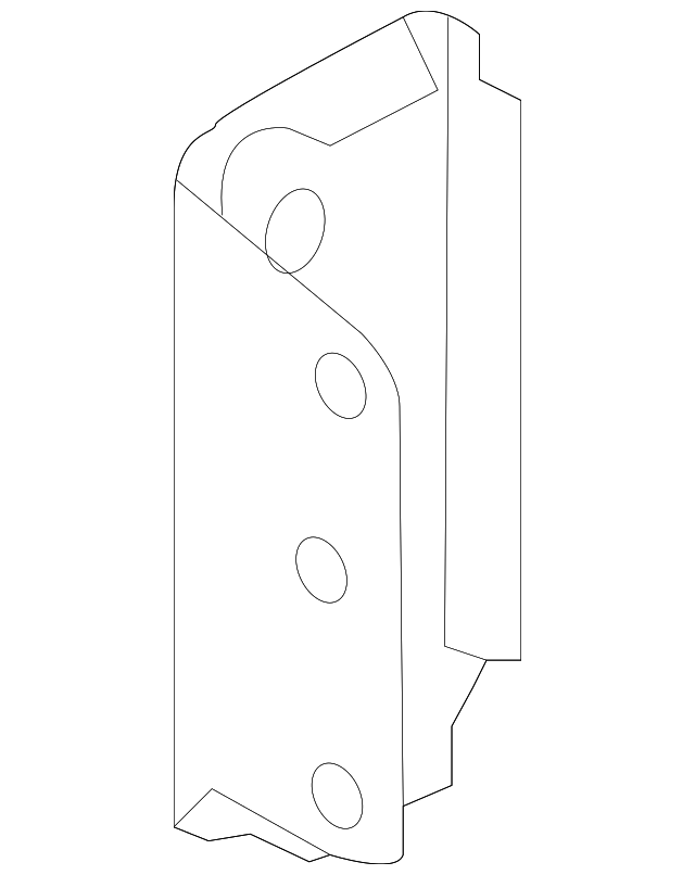 5C3-813-655 Деталь PARTITION PANEL INNER SUPPORT, LEFT