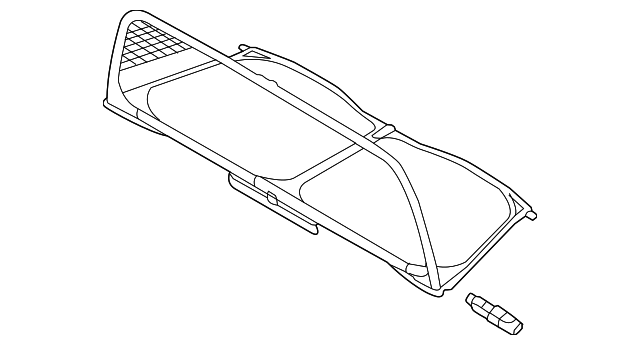 5C3-862-951-D Деталь AIR DEFLECTOR