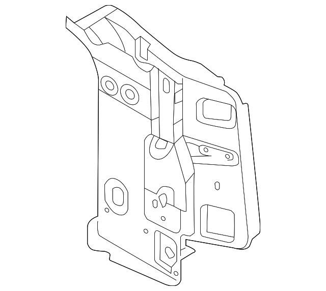 5C3-813-381 Деталь SIDE PANEL, LEFT
