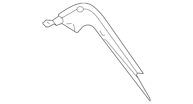 GM9E-68-940A-72 Деталь SIDE TRIM PANEL, RIGHT