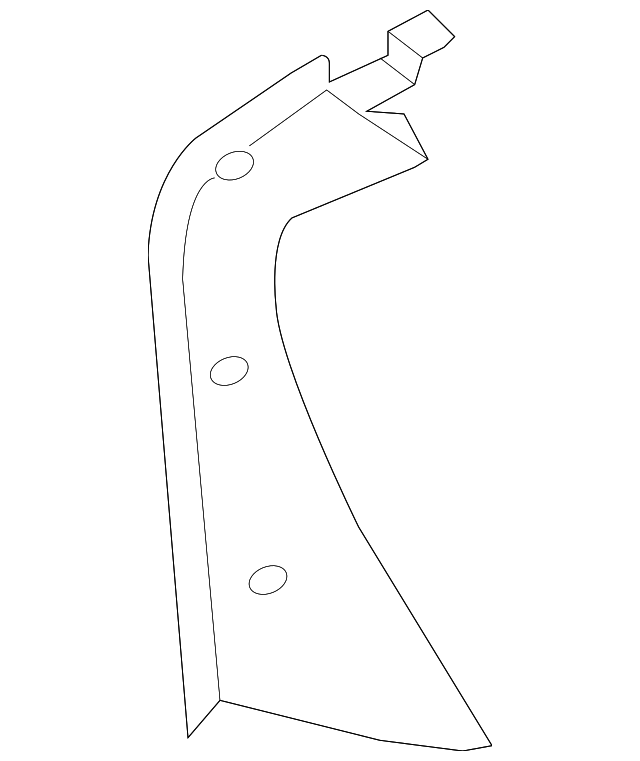 GM9E-68-950A-72 Деталь SIDE TRIM PANEL, LEFT