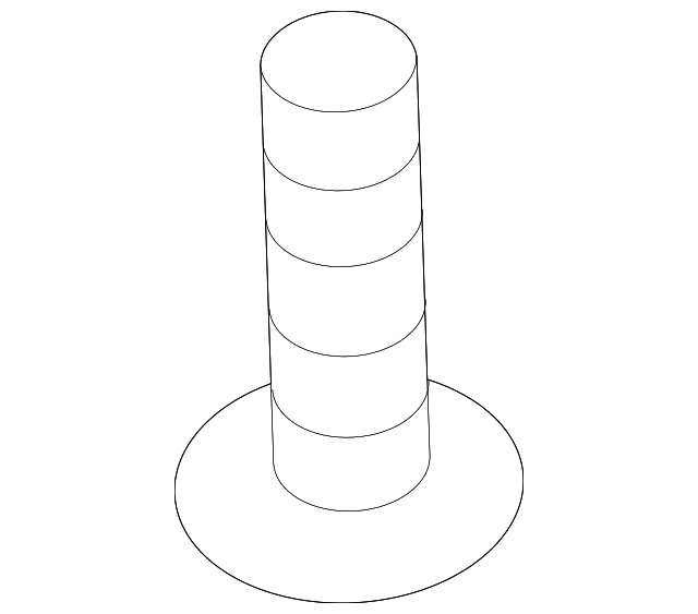 11609703 SKID PLATE BOLT