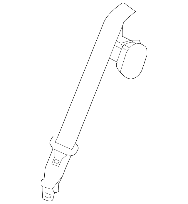 KDY5-57-740B-01 Деталь CENTER BELT ASSY
