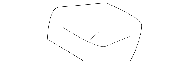 58336-42040 Деталь REAR FLOOR PAN REINFORCEMENT, LEFT