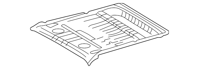 58311-42902 Деталь REAR FLOOR PAN