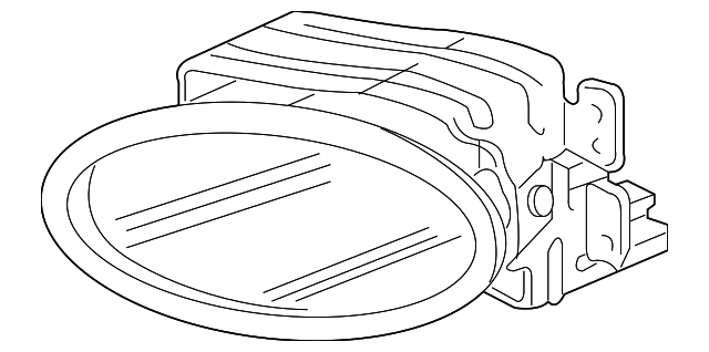 33901-SEC-A01 Деталь FOGLIGHT UNIT, R.
