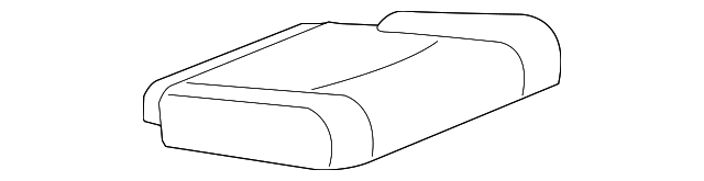22971640 CUSHION COVER, RIGHT