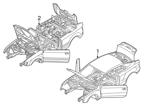 RS5 BODY SHELL