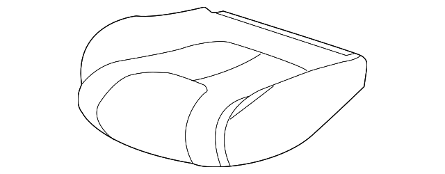 68229742AA Деталь SEAT CUSHION PAD, RIGHT