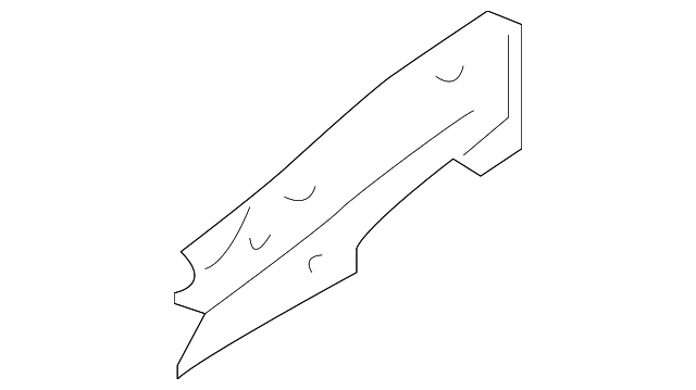 62160-3E000 Деталь SUSP CROSSMEMBER GUSSET, RIGHT