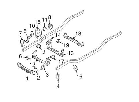 Sorento CROSSMEMBERS & COMPONENTS 2