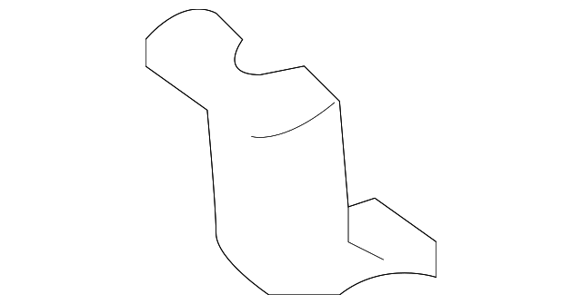 62635-3E210 Деталь FRONT REINF BRACKET, RIGHT