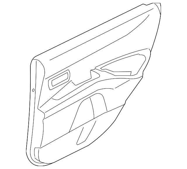 7222A305XA Деталь DOOR TRIM PANEL, LEFT
