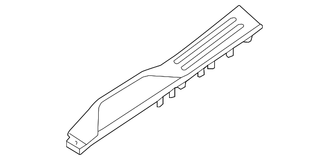 769B7-9FR0A SCUFF PLATE, LEFT