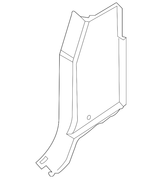 76915-7S205 LWR PILLAR TRIM, RIGHT