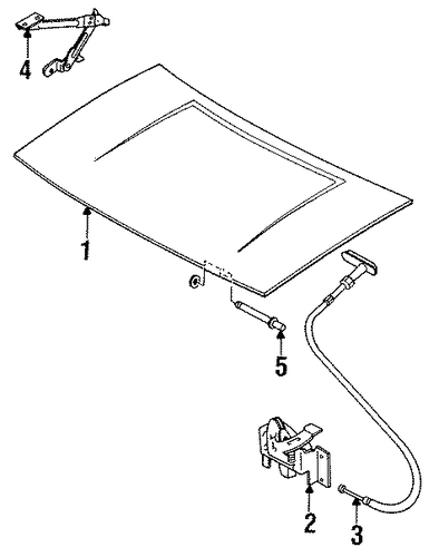 GLC HOOD & COMPONENTS