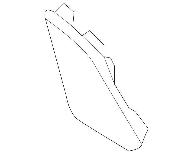 84486-T7W-A01ZA Деталь LID, L. BULB MAINTENANCE *NH900L* (DEEP 