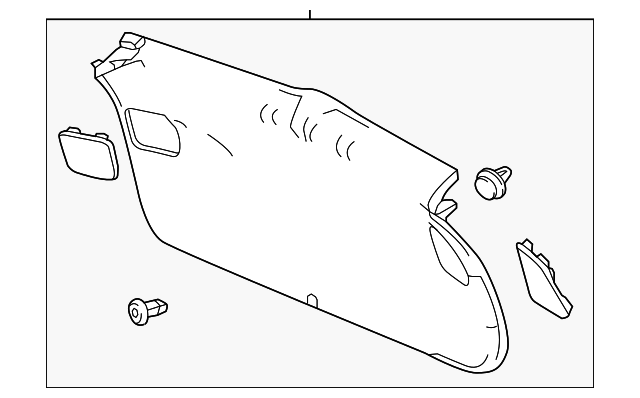 84431-T7W-A01ZA Деталь LINING ASSY., TAILGATE (LOWER)*NH900L* (