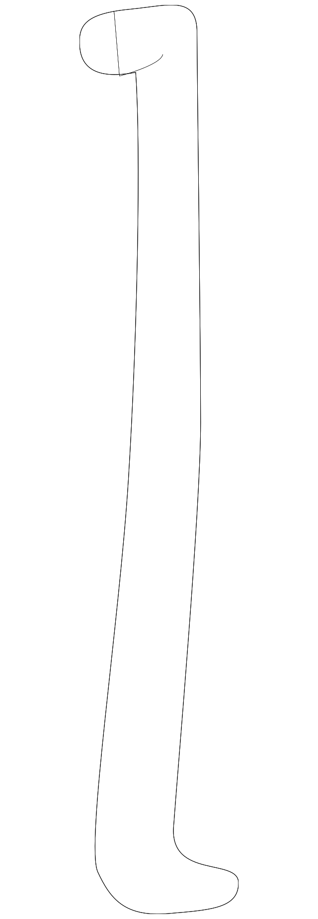 4574024AC CONTROL ROD, RIGHT