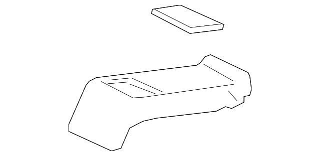 207-840-18-74-9H23 Деталь CENTER CONSOLE