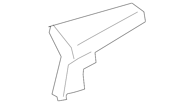207-924-02-37-8R73 Деталь SEAT BELT GUIDE, RIGHT